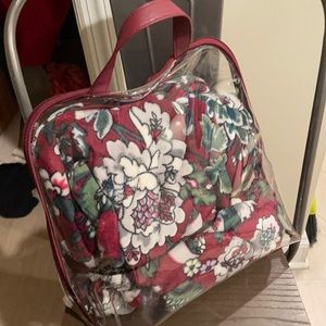 Vera Bradley travel gift set .Blanket,pillow,mask